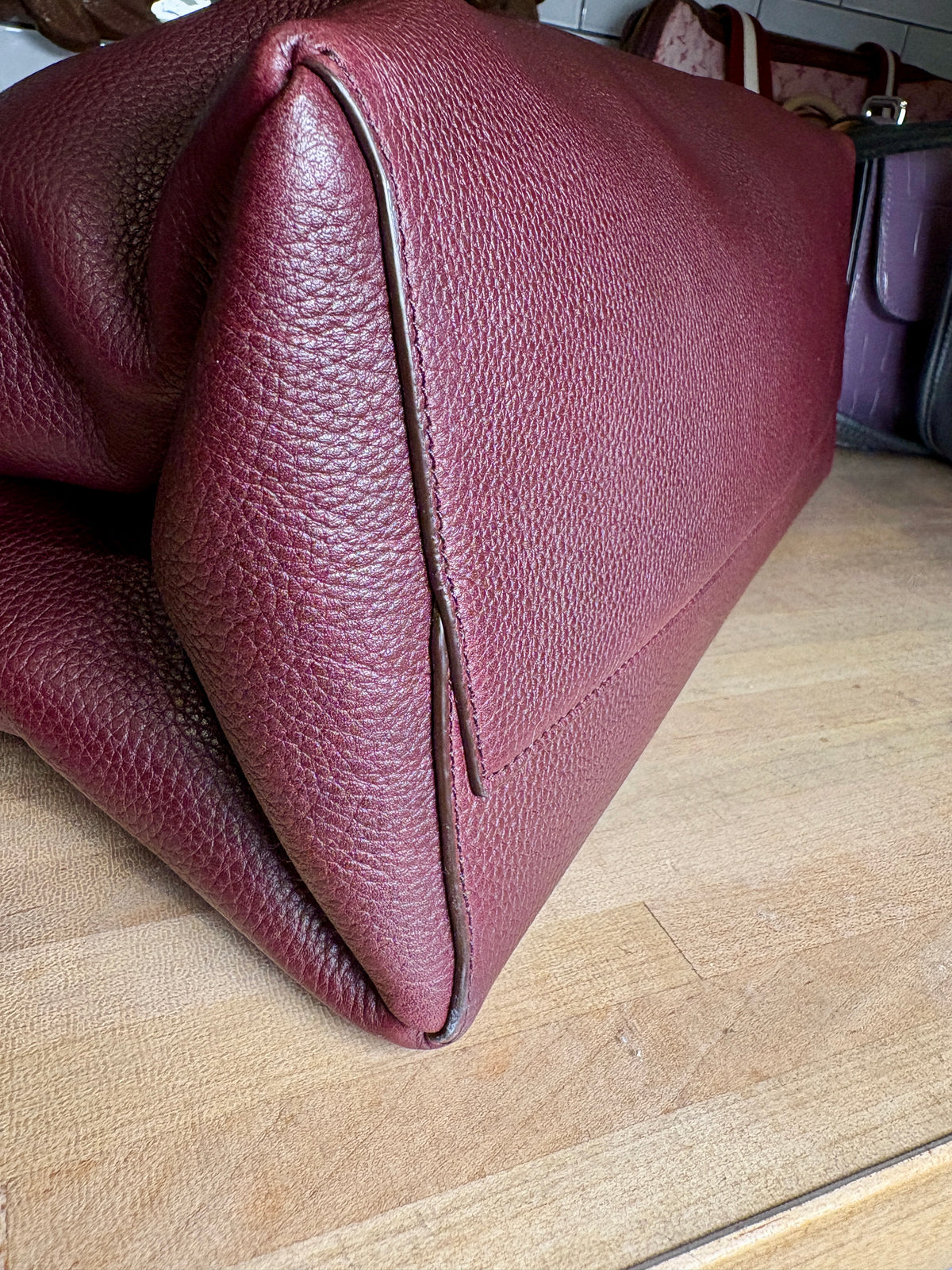 Coach Weekend Borough Bag - Oxblood NWT