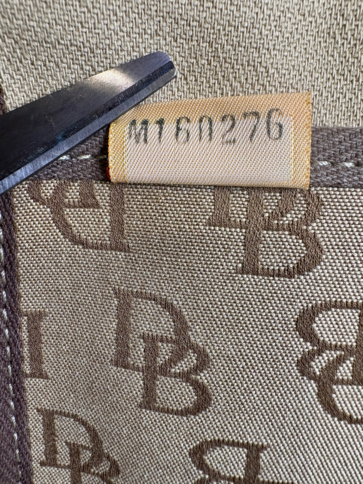 Vintage Dooney & Bourke Signature Davis Tassel Tote